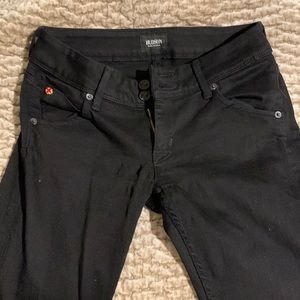 Hudson black skinny jeans